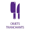 Objets tranchants